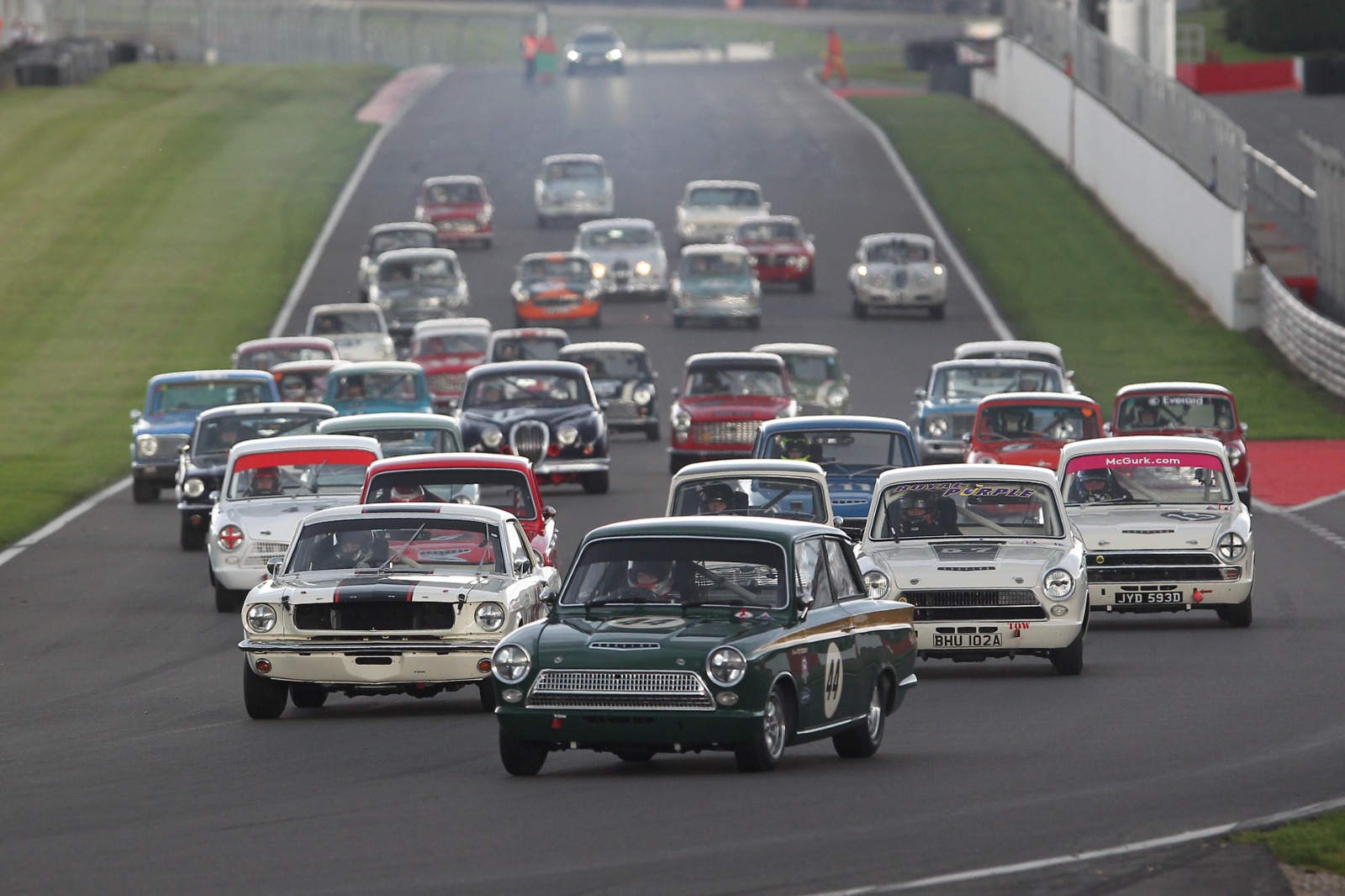 Packed Jack Sears Trophy grid brought Donington Historic Festival to a brilliant close