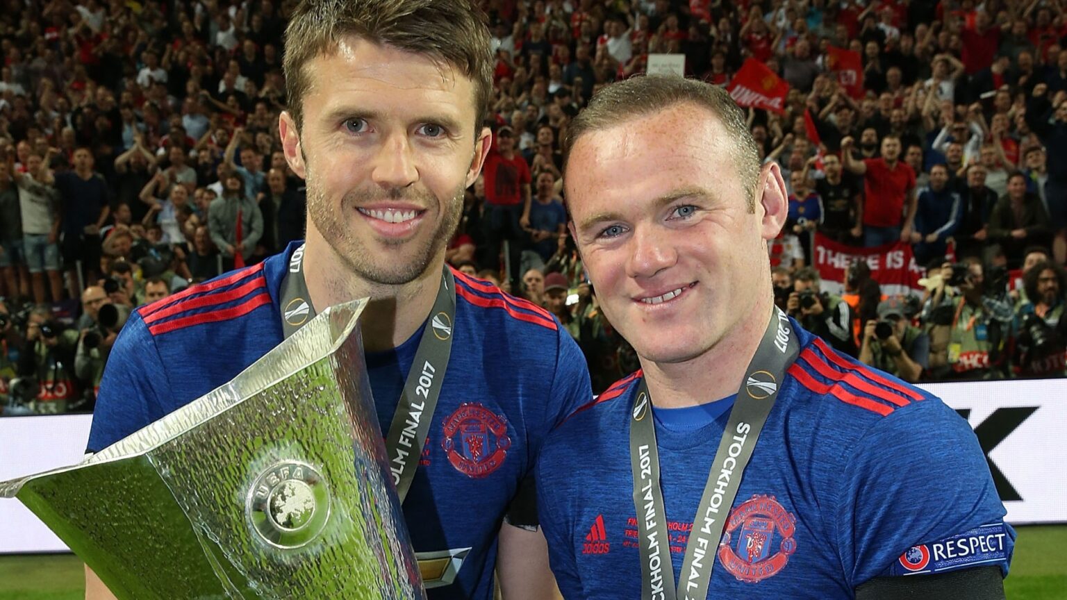 Man Utd legends Michael Carrick and Wayne Rooney could be ‘two old men’ on the touchline TWICE this weekend