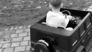 Man City ace Phil Foden’s kids take a spin in custom-built mini Mercedes G-Wagons