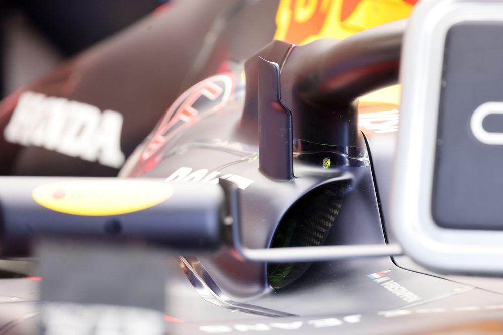 Red Bull Racing RB20 cooling detail