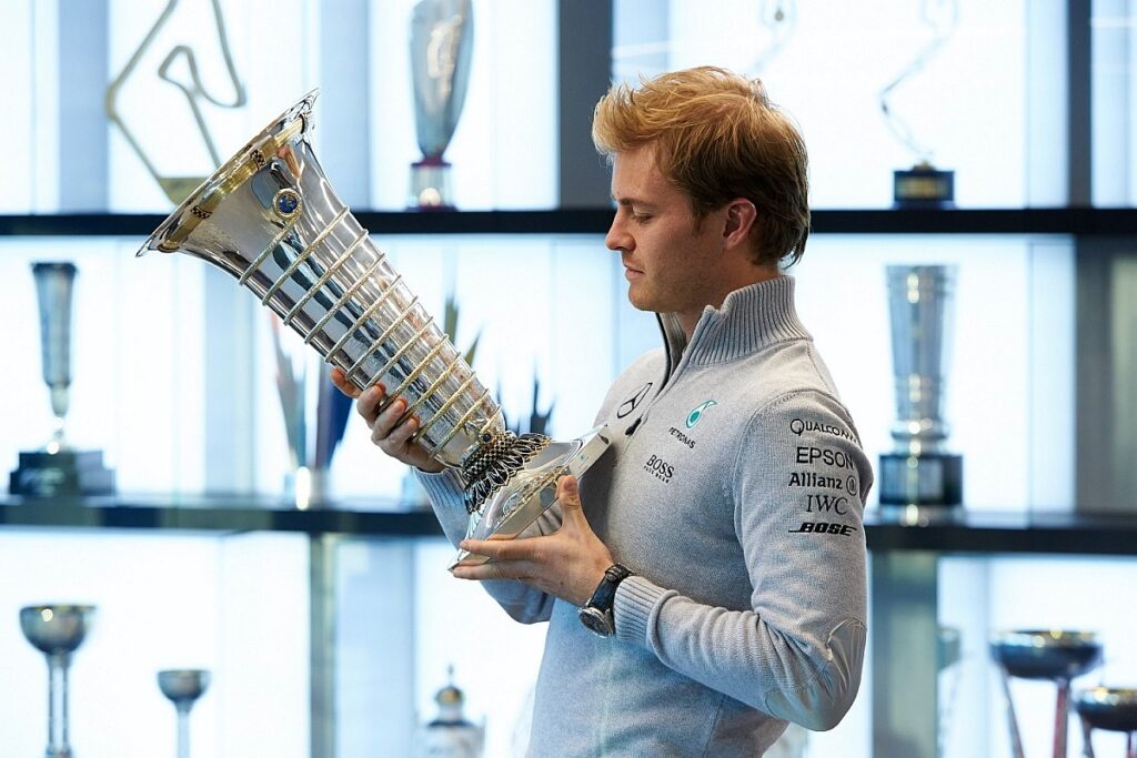 Why aren’t F1 trophies given at the last race of the season?