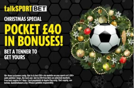 Nottm Forest vs Spurs: Get £30 in free bets plus extra £10 casino bonus with talkSPORT BET