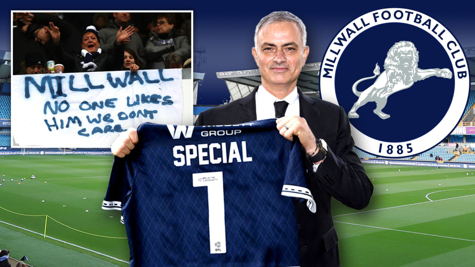 ‘Time to see if he was serious’ – Fans call for Jose Mourinho to stick to his word with Millwall hunting for new manager