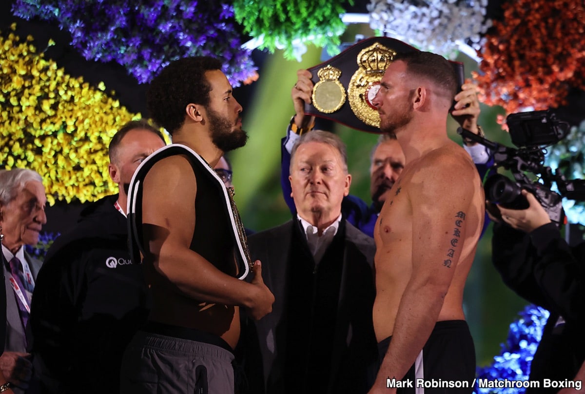 Image: Serhii Bohachuk 153.1 vs. Ishmael Davis 153.6 - Weigh-in Results