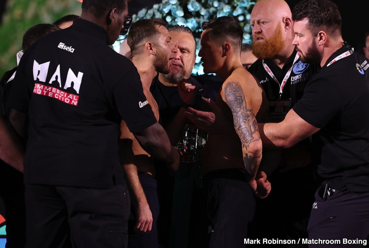 Image: Serhii Bohachuk 153.1 vs. Ishmael Davis 153.6 - Weigh-in Results