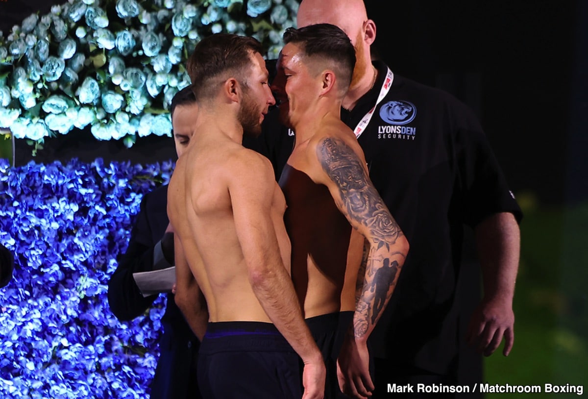 Image: Serhii Bohachuk 153.1 vs. Ishmael Davis 153.6 - Weigh-in Results