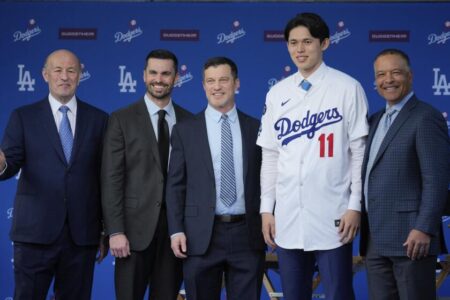 Plaschke: Invincible? After historic offseason, the Dodgers sure seem like it