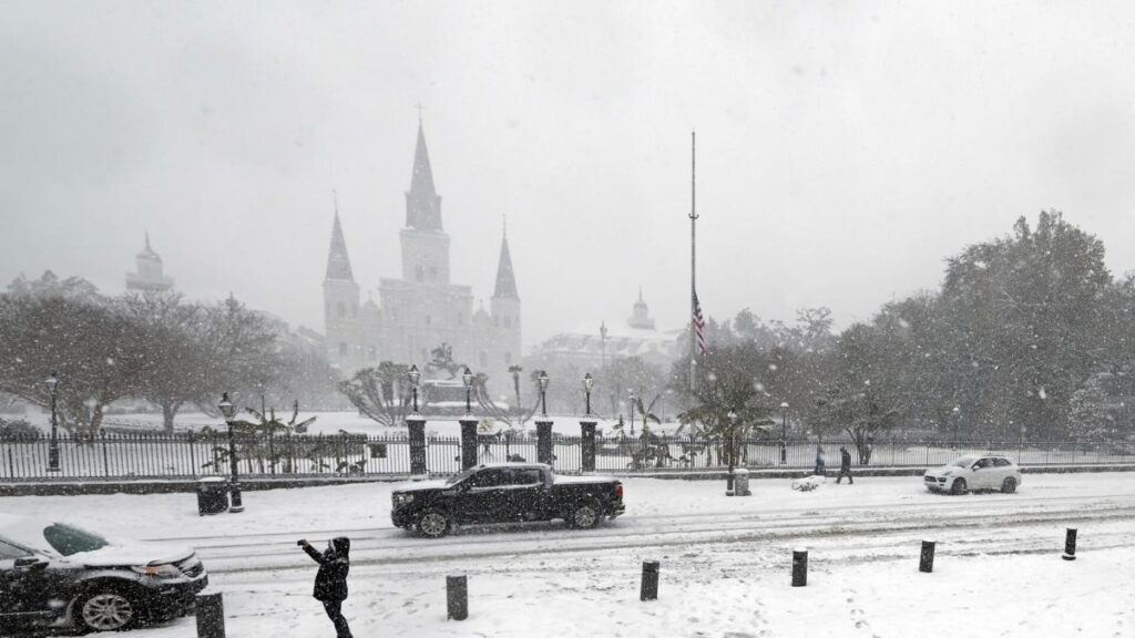 Bucks at Pelicans game Wednesday postponed due to record snowfall, icy conditions in New Orleans