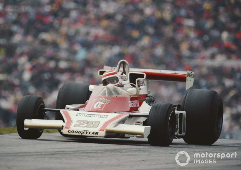 Piquet had made his F1 debut for Ensign at Hockenheim before making his first start in the M23 at the Austrian GP