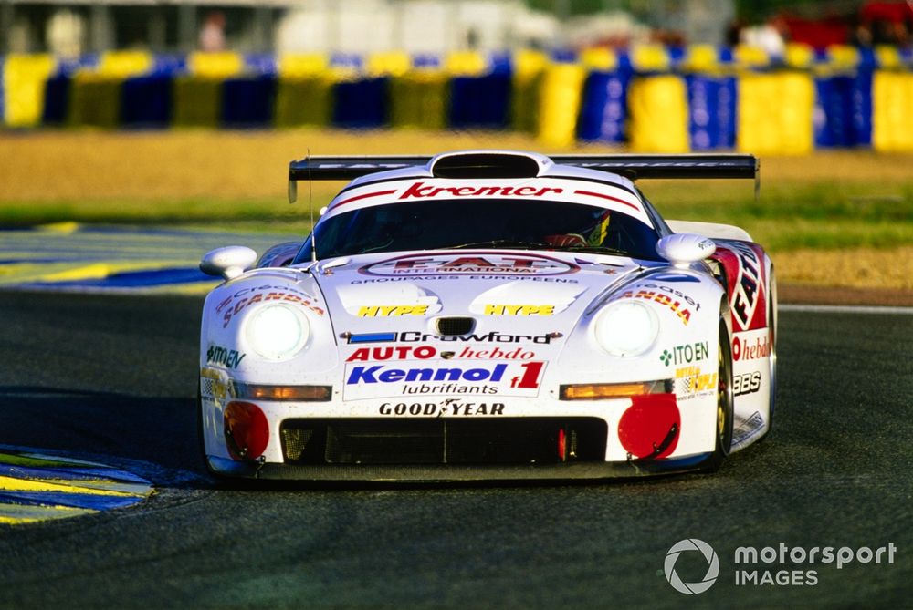 Gachot returned to Le Mans one last time with Kremer-run Porsche 911 GT1 in 1997 after the SsangYong project concluded