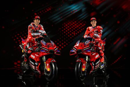 Ducati launches Bagnaia and Marquez’s 2025 MotoGP bike in Italy