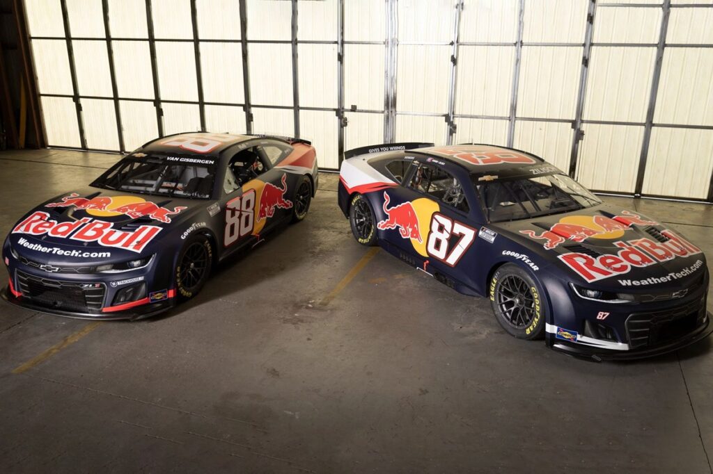 Red Bull ends NASCAR Cup hiatus to sponsor Trackhouse for 2025