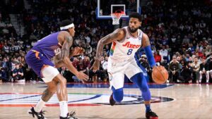 3 observations after George struggles, Embiid-less Sixers lose to Suns in return home