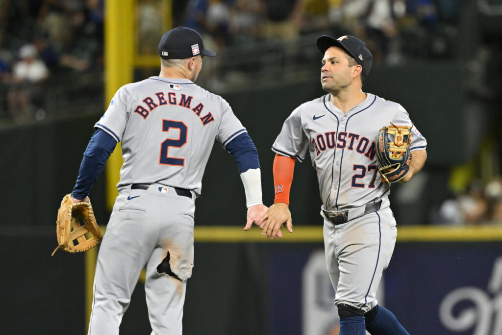 Jose Altuve says he’ll change positions if it means Astros can bring back Alex Bregman