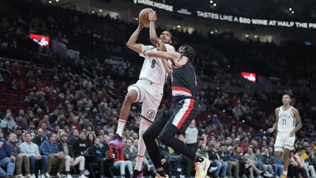 Nets’ offense explodes in 132-114 win over Trail Blazers