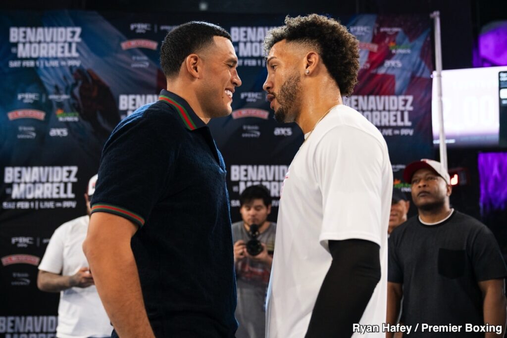 Benavidez Vs. Morrell on Feb. 1: Start Time And Streaming Details