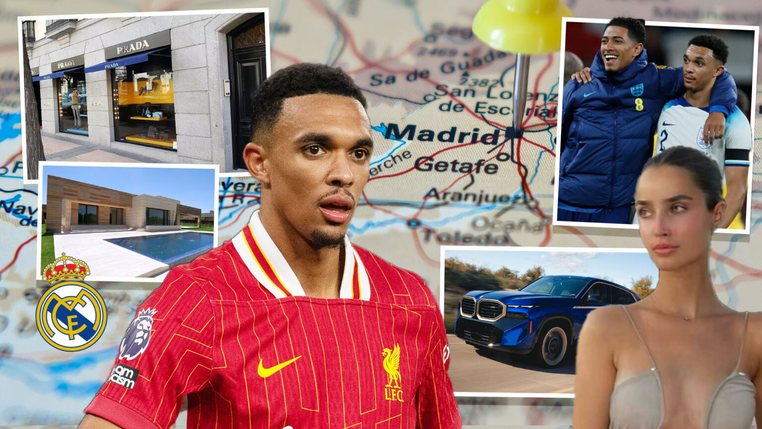 What Trent Alexander-Arnold’s life in Madrid could look like, from sponsored £155k BMW to Beverly Hills-style mansion