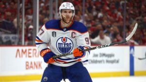 Why was Connor McDavid suspended? Oilers star slapped with 3-game ban for cross-checking Conor Garland