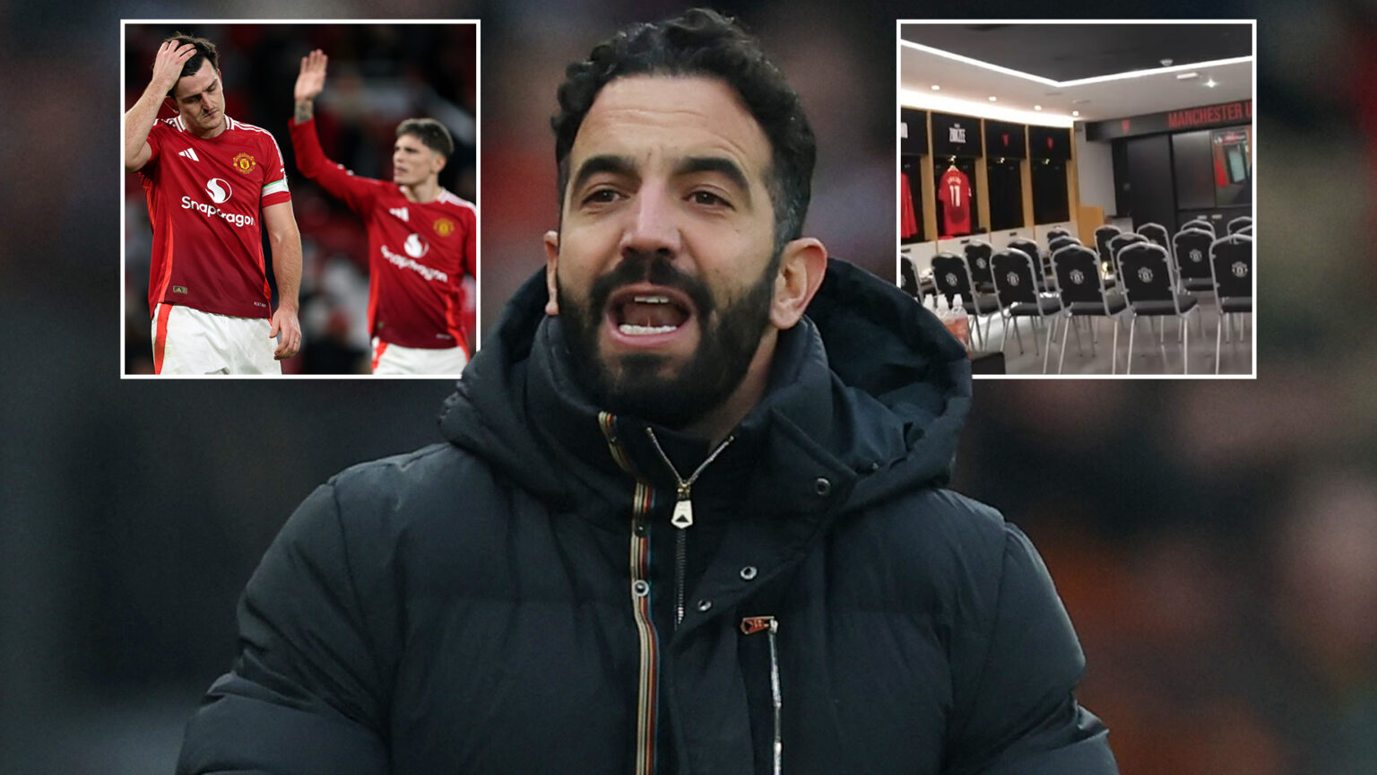 Ruben Amorim ‘damages big screen TV in Man Utd dressing room during furious outburst at flops after Brighton loss’