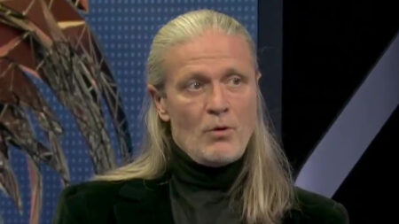 Fans love Emmanuel Petit’s ‘Game of Thrones meets Lord of the Rings’ outfit on MNF as Arsenal icon says: ‘I pity Spurs’