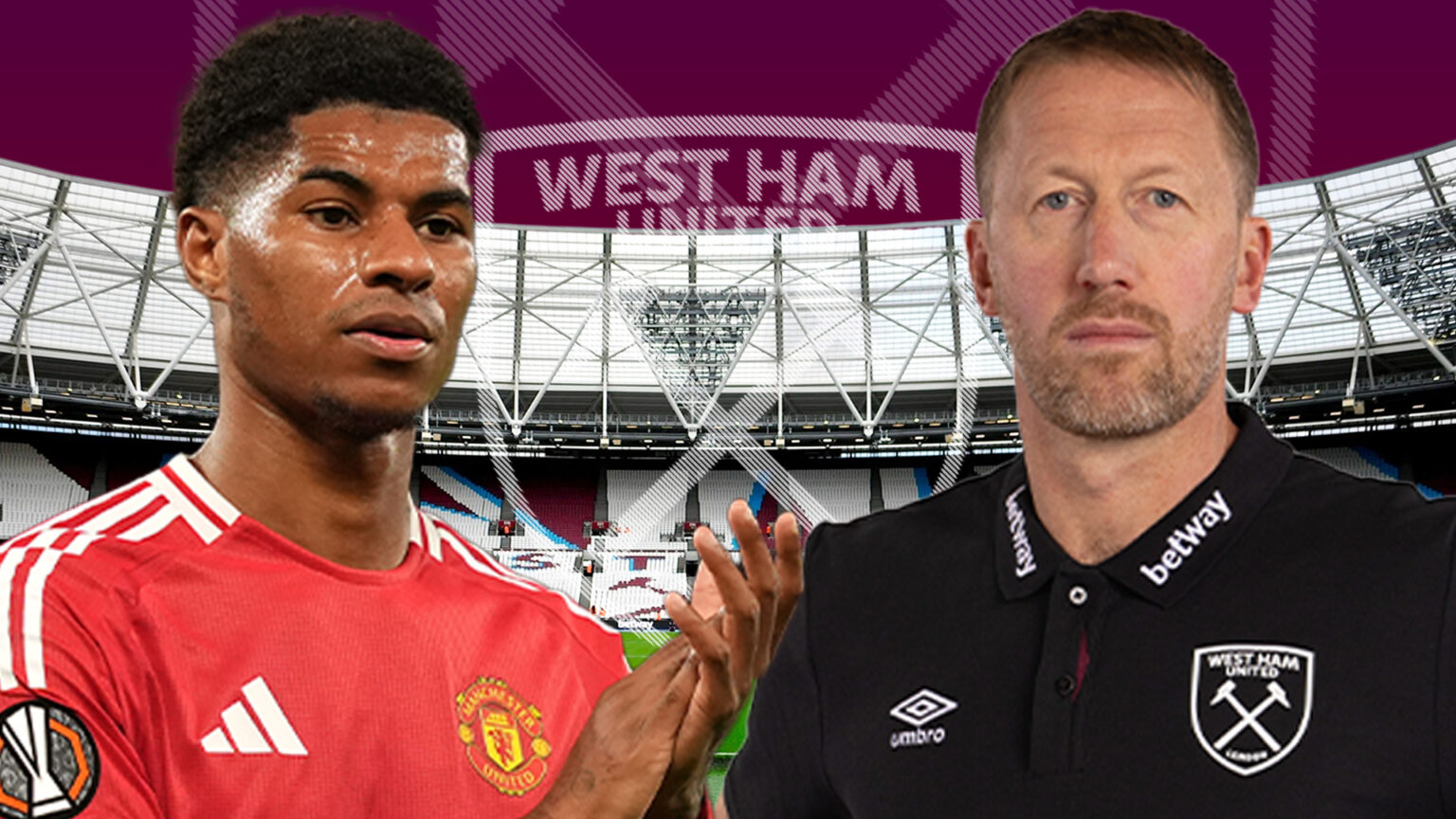 West Ham want shock Marcus Rashford transfer as Graham Potter looks to lay down gauntlet with raid for Man Utd outcast