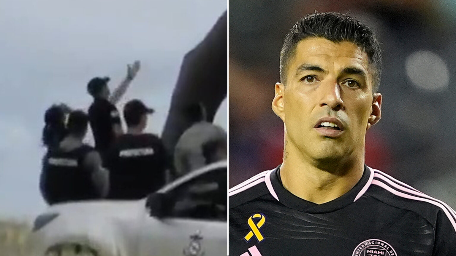 Hero Luis Suarez helps talk man out of suicide attempt as he and wife join emergency services’ 20-hour rescue mission