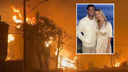 Ex-Arsenal star Carlos Vela’s Malibu home destroyed in LA wildfires as his stunned wife shares emotional message