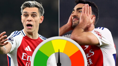 Arsenal ratings: Trossard turns creator to put Gunners in driving seat but Merino and Partey lapses cost Arteta’s side