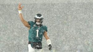 Eagles snow, explained: Why Philadelphia is selling pints of sleet from NFC divisional win over Rams