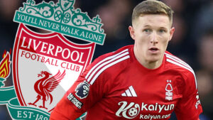 Liverpool consider shock Elliot Anderson transfer as they send scouts to watch Nottingham Forest star