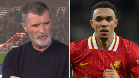 ‘He’s going to Tranmere after this’ – Roy Keane rips into Trent Alexander-Arnold after ‘school boy’ defending vs Man utd