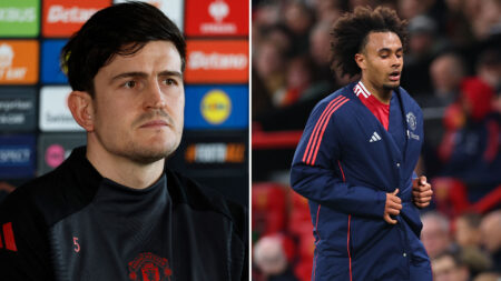 Harry Maguire reveals he sent private message to Man Utd team-mate Joshua Zirkzee after fans’ ironic cheers vs Newcastle