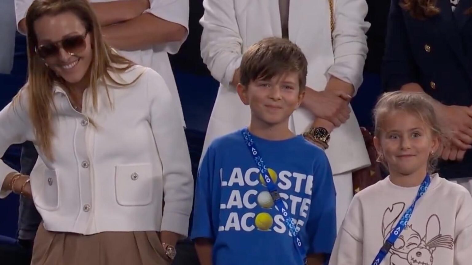 Novak Djokovic gets telling off from daughter after interrupting live Australian Open interview for heartwarming moment