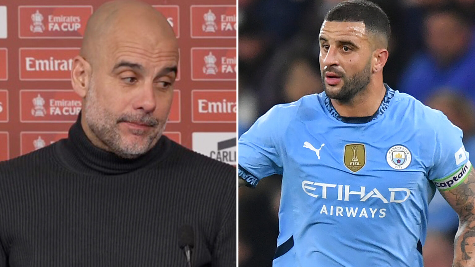 Pep Guardiola reveals Kyle Walker has asked to LEAVE Man City with England defender set for £400K-A-WEEK Saudi transfer