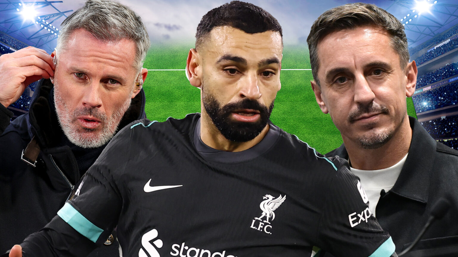 ‘Have you even watched them?’ asks Jamie Carragher as he’s stunned by Gary Neville’s team of the year selection