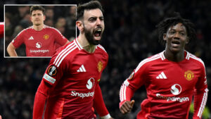 Man Utd 2 Rangers 1: Fernandes bails out his team-mates again with dramatic last-gasp winner to all-but clinch top-8