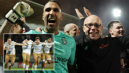 Tamworth boss reveals BEER is the secret weapon behind incredible FA Cup run as The Lambs eye Tottenham scalp