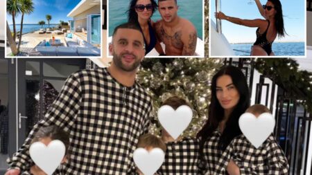 Inside Kyle Walker’s glam life with wife Annie as couple prepare to move abroad after Man City star’s transfer request