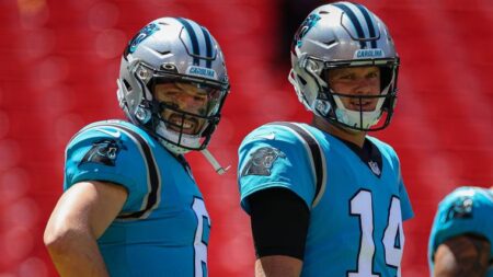 How Sam Darnold, Baker Mayfield went from Panthers backups to playoff starters in 2 years