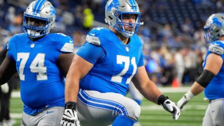 How will Lions replace Kevin Zeitler if he can’t play in divisional round?