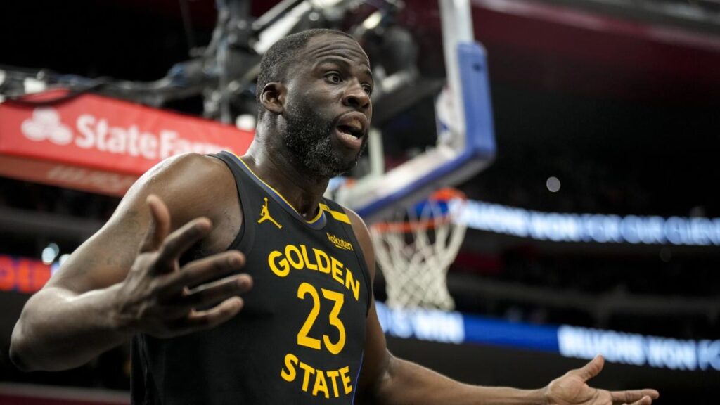 Warriors’ Draymond Green out at least a week with calf strain