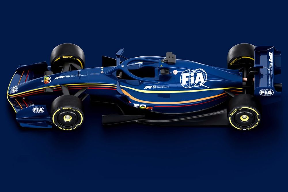 F1 2026 FIA car renders