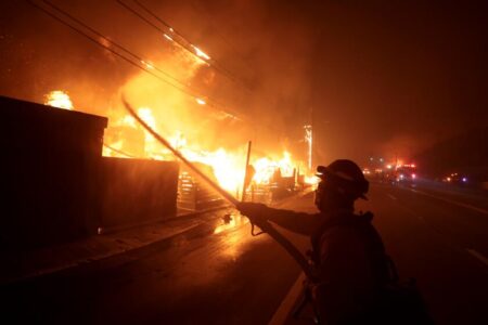 Fires postpone Wednesday’s Kings-Flames game at Crypto.com Arena. Lakers set to play there Thursday