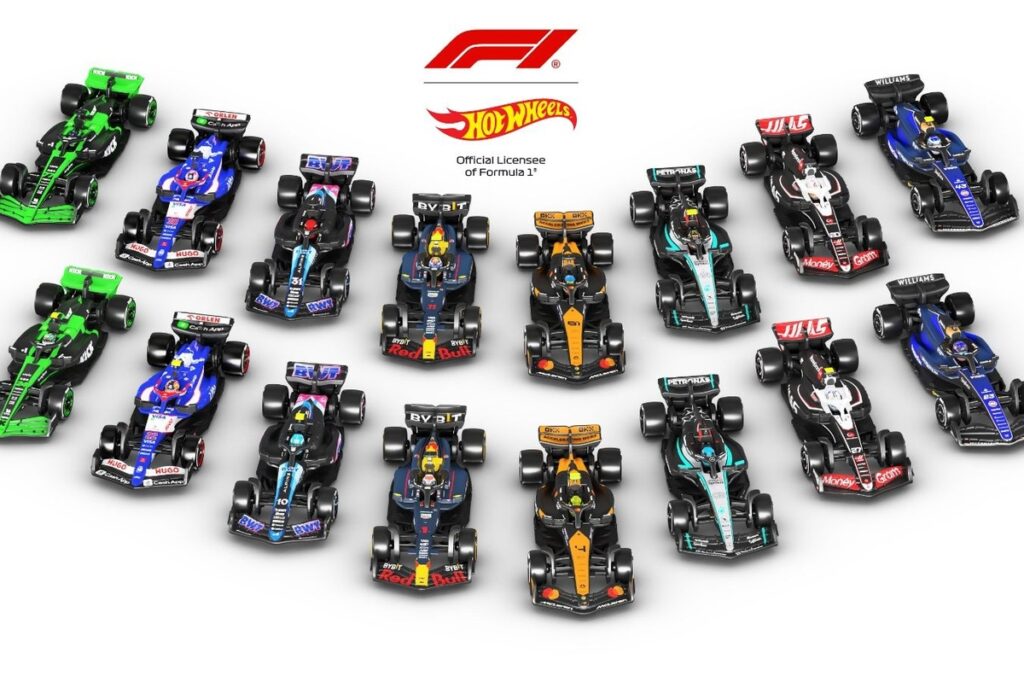 Hot Wheels unveils car models as part of wider F1 collection