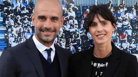 Man City boss Pep Guardiola held ‘tense’ crisis talks with wife before signing new contract blamed for marriage split