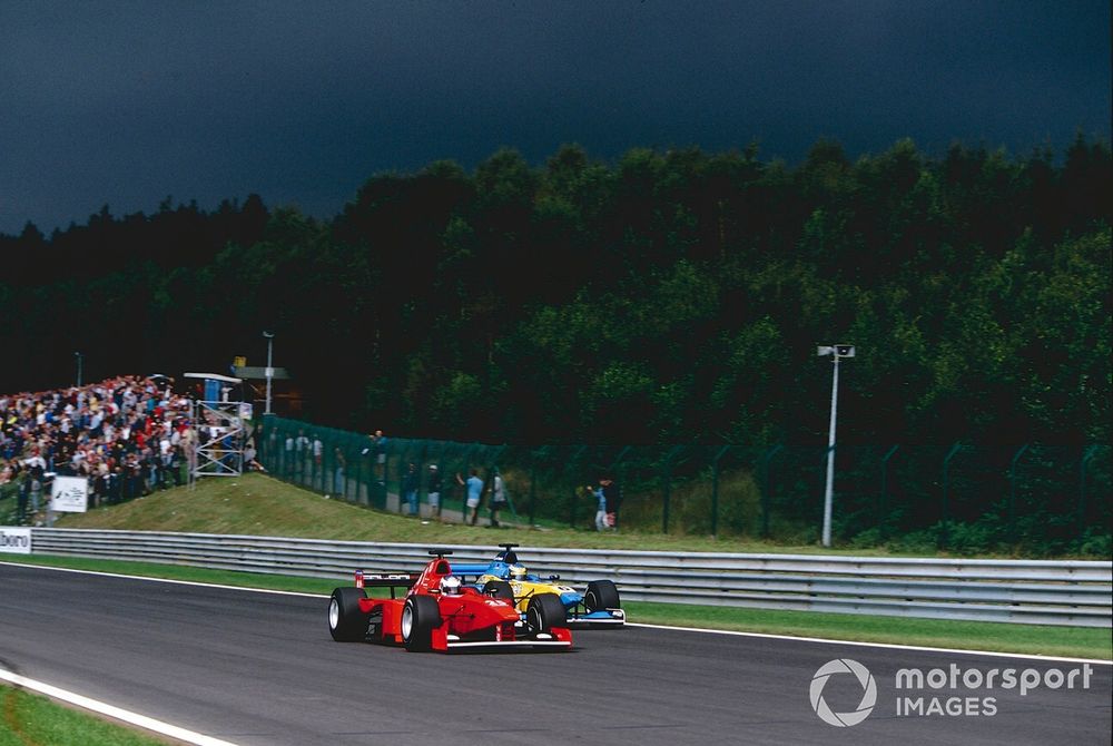 Pantano beat Bourdais at Spa to keep his 2002 title hopes alive, but the Coloni man ultimately came up short before shining again at Durango in 2003