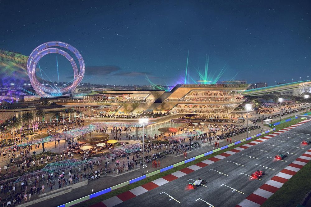 Qiddiya City track rendering