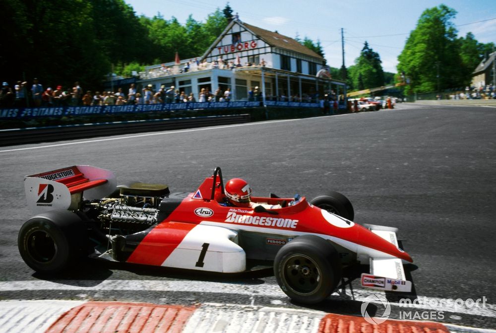 Masterful drives from Thackwell, such as at Spa on the crumbling track, were not rewarded with the inaugural title