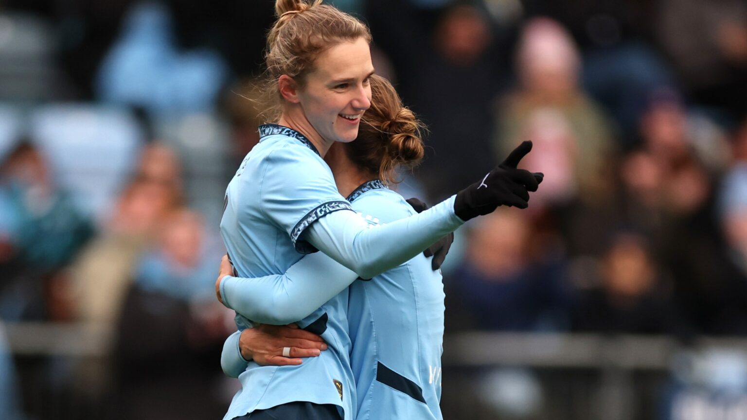 Miedema pleased to score on return for Man City after ‘frustrating’ injury