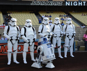 Dodgers embrace Evil Empire persona by giving away literal Death Star